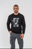 SWEATSHIRT BASIC - 902 - SİYAH thumbnail 5