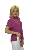 Kadın Ayrobin Kısa Kol Gömlek BGL-ST03696 thumbnail 8