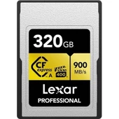 Lexar 320GB Professional Cfexpress Type A Card Gold Series thumbnail 1