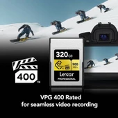 Lexar 320GB Professional Cfexpress Type A Card Gold Series thumbnail 3
