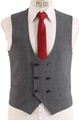 Yelekli Takım Elbise Slim Fit thumbnail 6