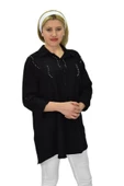Kadın Taşlı Ayrobin Gömlek BGL-ST03701 thumbnail 3