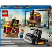 LEGO City 60404 Hamburger Kamyonu (194 Parça) thumbnail 6