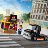 LEGO City 60404 Hamburger Kamyonu (194 Parça) thumbnail 4