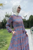 Betül Turuncu Elbise thumbnail 4