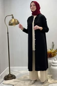 Manolya Siyah Triko Hırka thumbnail 3