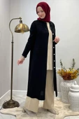 Manolya Siyah Triko Hırka thumbnail 7