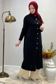 Manolya Siyah Triko Hırka thumbnail 2