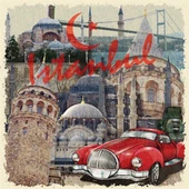 İstanbul - Kanvas Tablo thumbnail 2