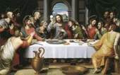 The Last Supper - Kanvas Tablo thumbnail 1