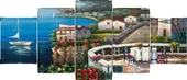 İtalya - 5 Parçalı Kanvas Tablo thumbnail 2