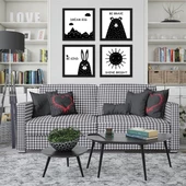 Cute Çerçeveli Poster Seti thumbnail 1