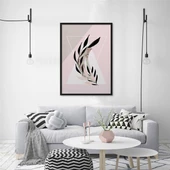 Pink Black Çerçeveli Poster thumbnail 2