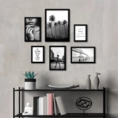 Grey Black Çerçeveli Poster Seti thumbnail 1
