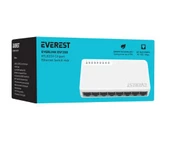 Everlınk Esf208 8 Port Ethernet Switch Hub 10/100mbps thumbnail 3