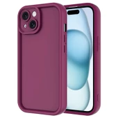 iPhone 13 Kılıf Kamera Korumalı Ananas Kapak thumbnail 12