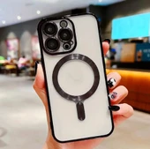 iPhone 12 Pro Max Uyumlu Renkli Magsafe Kılıf thumbnail 1