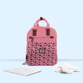 Biggdesign Cats Laptop Sırt Çantası Pembe thumbnail 5