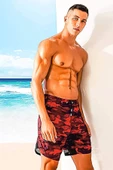 Med Erkek Army Surf Uzun Mayo Şort thumbnail 9