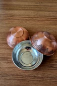 İşlemeli Bakır Çorba,Salata,Ayran Kasesi thumbnail 2