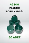 Plastik Boru Kapağı 42 MM (50 Adet) thumbnail 3