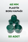 Plastik Boru Kapağı 48 MM (50 Adet) thumbnail 3