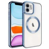 iPhone 11 Kılıf Magsafe Wireless Şarj Özellikli Setro Silikon thumbnail 7