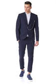 CEKMON Erkek Regular Fit Zincir Detaylı Blazer Rahat Klasik Ceket thumbnail 9