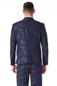 CEKMON Erkek Regular Fit Zincir Detaylı Blazer Rahat Klasik Ceket thumbnail 11