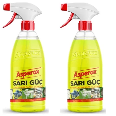 Asperox Sarı Güç Çok Amaçlı Ultra Temizleyici 2 x 1 L ürün görseli 1