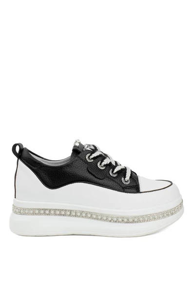GUJA 24K308-1 TAŞ SARGILI KALIN TABAN KADIN SNEAKER AYAKKABI ürün görseli 1