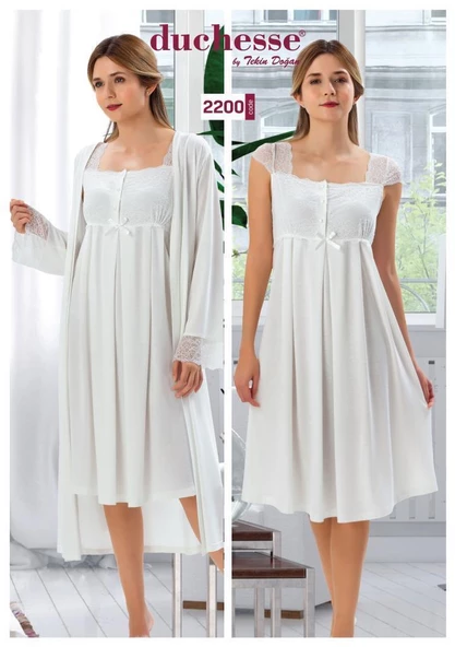 Duchesse 2200  Hamile Lohusa Gecelik Sabahlık Takım ürün görseli 1