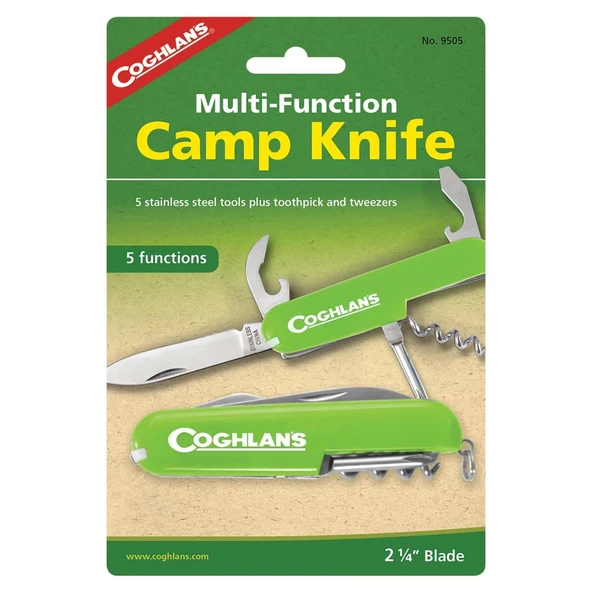 Coghlans Camp Knife Kamp Bıçağı 5 Fonksiyon Code 9505 ürün görseli 1