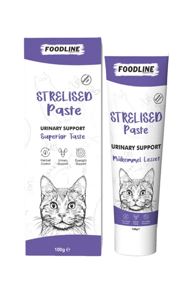 Foodline Sterilised Malt Macun 100gr Kısır Kediler İçin Tüy Yumağı Önleyici ürün görseli 1