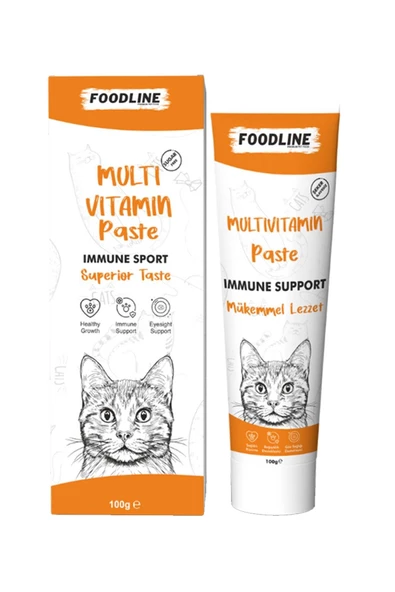 Foodline MultiVitamin Malt Macun 100gr Bağışıklık Sistemini Destekleyici ürün görseli 1