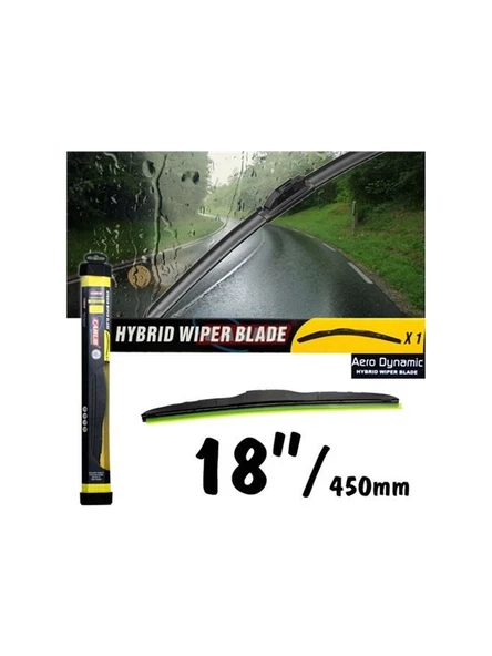 CARUB Silecek 450mm 18 inch Hybrid V. Blister ürün görseli 1
