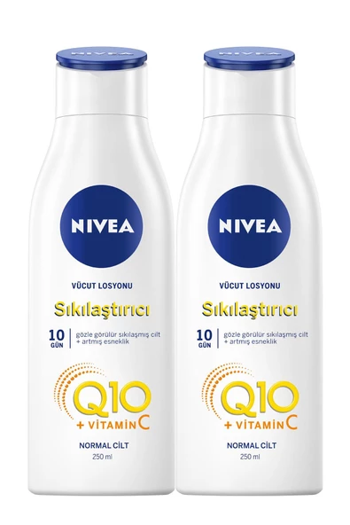 Nivea Q10 Sıkılaştırıcı Vücut Losyonu 250 ML x 2 ürün görseli 1