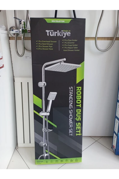 HARMONİCA  Harmonica Siyah Robot Duş Seti ürün görseli 1