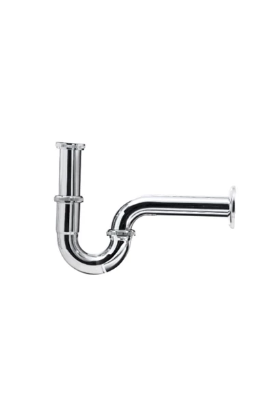 Turkuaz  S Lavabo Sifonu Krom Kaplamalı 220-250 mm ürün görseli 1