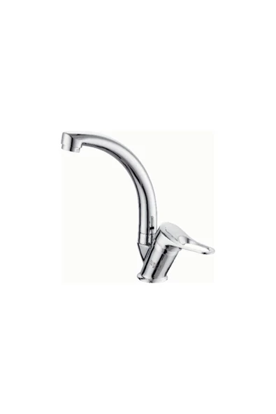 SERMİX  Venüs Kısa Kuğu Lavabo Bataryası ürün görseli 1
