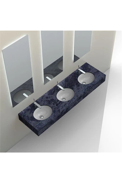Turkuaz  Tezgah Altı Lavabo 35x30 cm ürün görseli 1