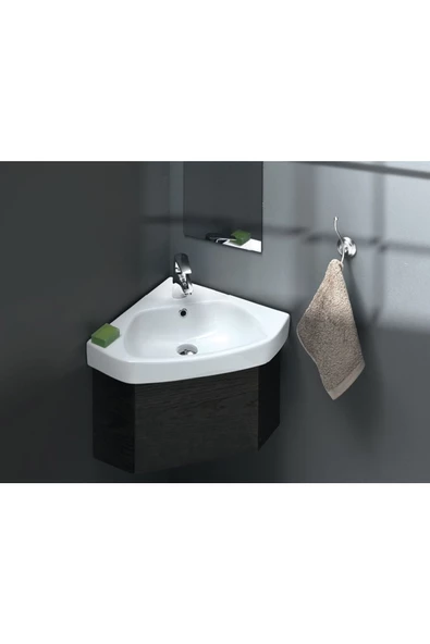 Turkuaz  Cerastyle Arda Tezgah Üstü Lavabo 46*46 Cm ürün görseli 1