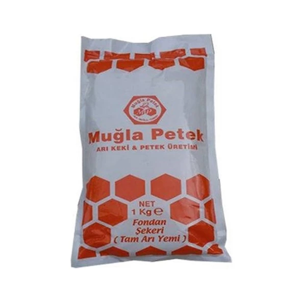Muğla Petek Fondan Şeker Arı Yemi 1 kg (3 Adet) ürün görseli 1