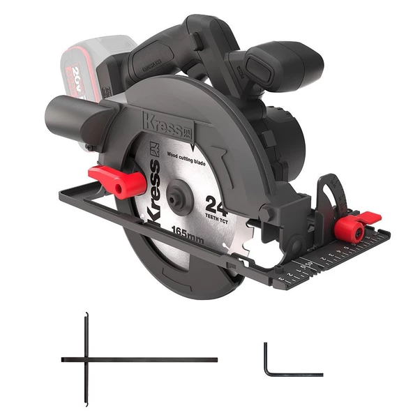 Kress KUE12.9 20Volt 165MM Kömürsüz Profesyonel Daire Testere (Akü Dahil Değildir) ürün görseli 1