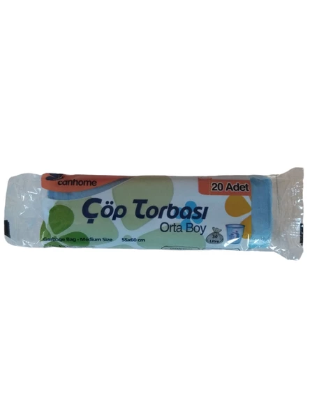 Canhome Orta Boy Çöp Torbası 30 Litre-55 X 60 cm ürün görseli 1
