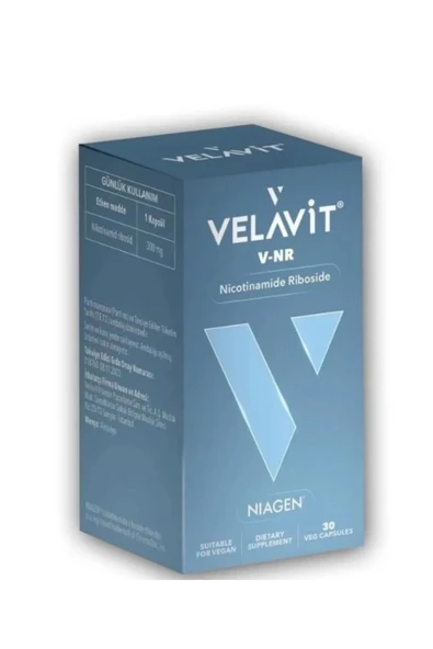 Velavit V-NR Nicotinamide Riboside 30 Kapsül ürün görseli 1