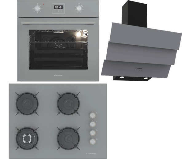 Termikel Ankastre Set (BO O64D5C A + BH P7194C A + CH S6532C BA) ürün görseli 1