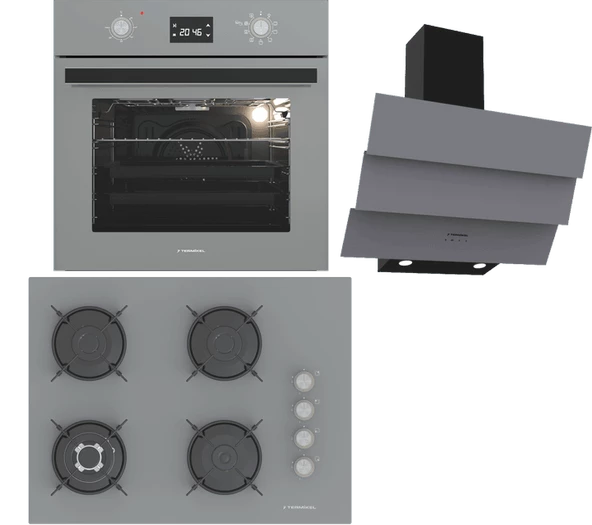 Termikel Ankastre Set (BO O6555C A + BH P7194C A + CH S6532C BA) ürün görseli 1