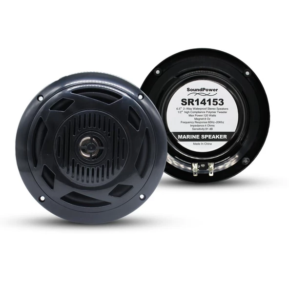 Sound Power 6019 Marin Twiterlı Hoparlör 120w ürün görseli 1