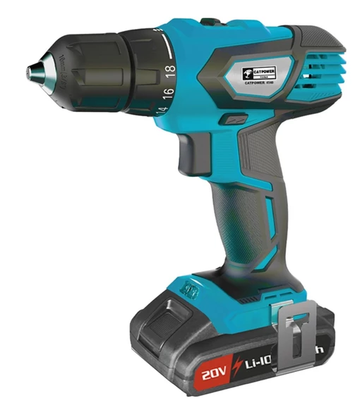 Catpower 4140 20v Lion Şarjlı Matkap/Akülü Vidalama (2 Akülü) ürün görseli 1